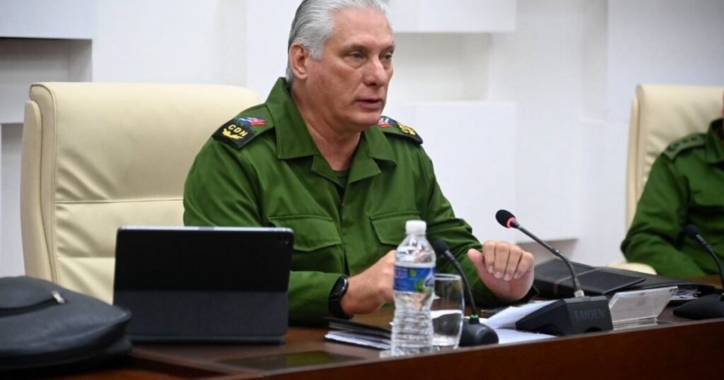 Díaz-Canel invoca la “legítima defensa” ante el nuevo choque con Washington por reportes sobre drones