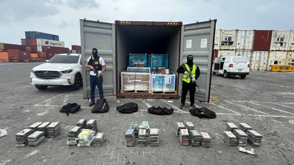 Incautan 123 kilos de cocaína en Caucedo y persiste la presión sobre los controles portuarios