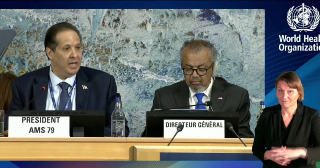 RD encabeza la Asamblea Mundial de la Salud con la mira puesta en el impacto interno