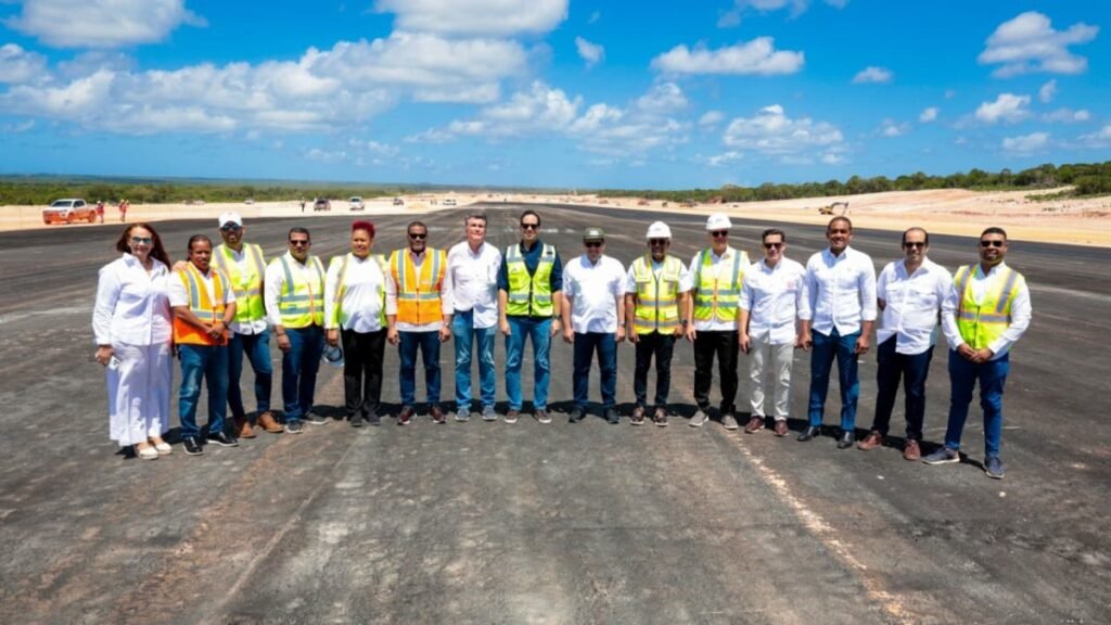 Gobierno mantiene para febrero la meta del Aeropuerto de Cabo Rojo y sigue en foco el cronograma en Pedernales