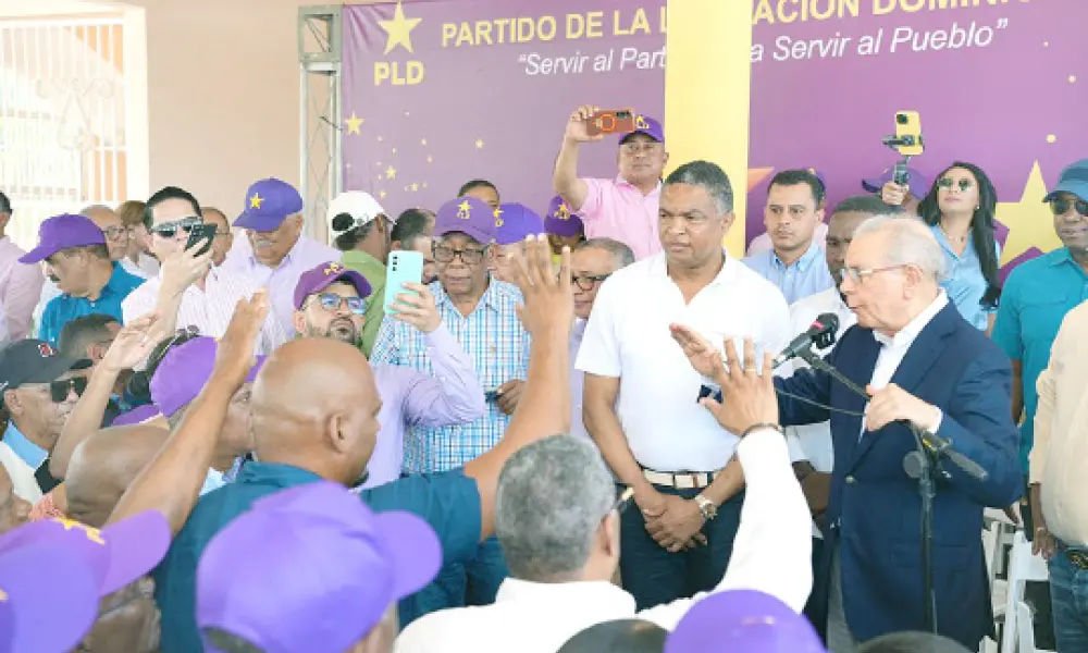 Danilo Medina asegura que el PLD recupera terreno y aspira a pelear por la cima electoral