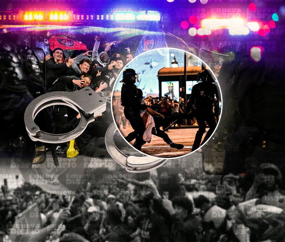Celebraciones del PSG derivan en 416 arrestos y tensan el operativo de seguridad en Francia
