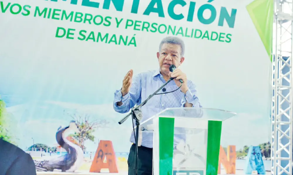 Leonel denuncia presiones oficiales para evitar asistencia a acto de la Fuerza del Pueblo en Samaná