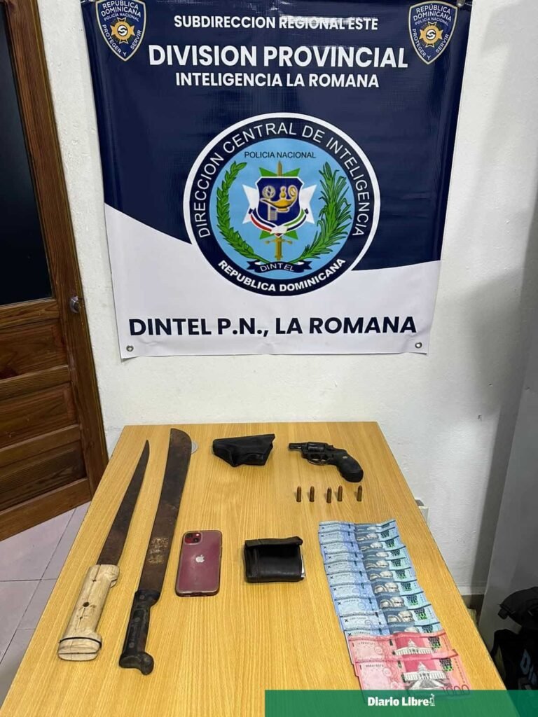 Operativo en La Romana deja un arrestado y refuerza el foco sobre las armas ilegales