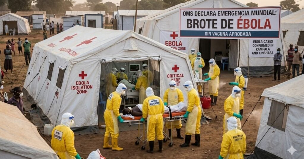 La OMS alerta de que el brote de ébola en la RDC supera lo que muestran los registros oficiales