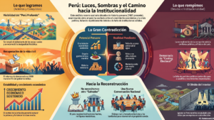 Perú arrastra una deuda institucional tras décadas de promesas y crisis