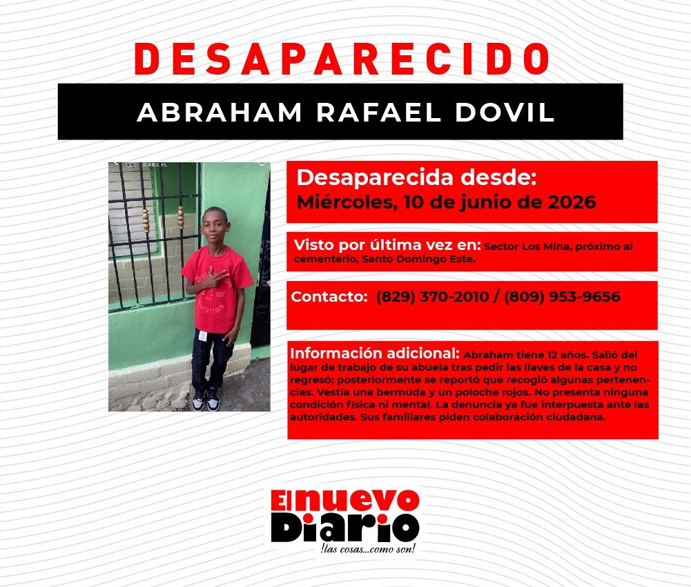 Caso de adolescente desaparecido en Los Mina vuelve a cuestionar la respuesta oficial