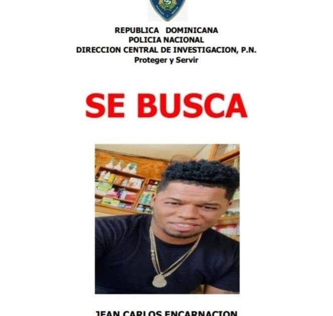 Policía busca a Jean Carlos Encarnación por presunto abuso de dos hermanas en Santo Domingo Este