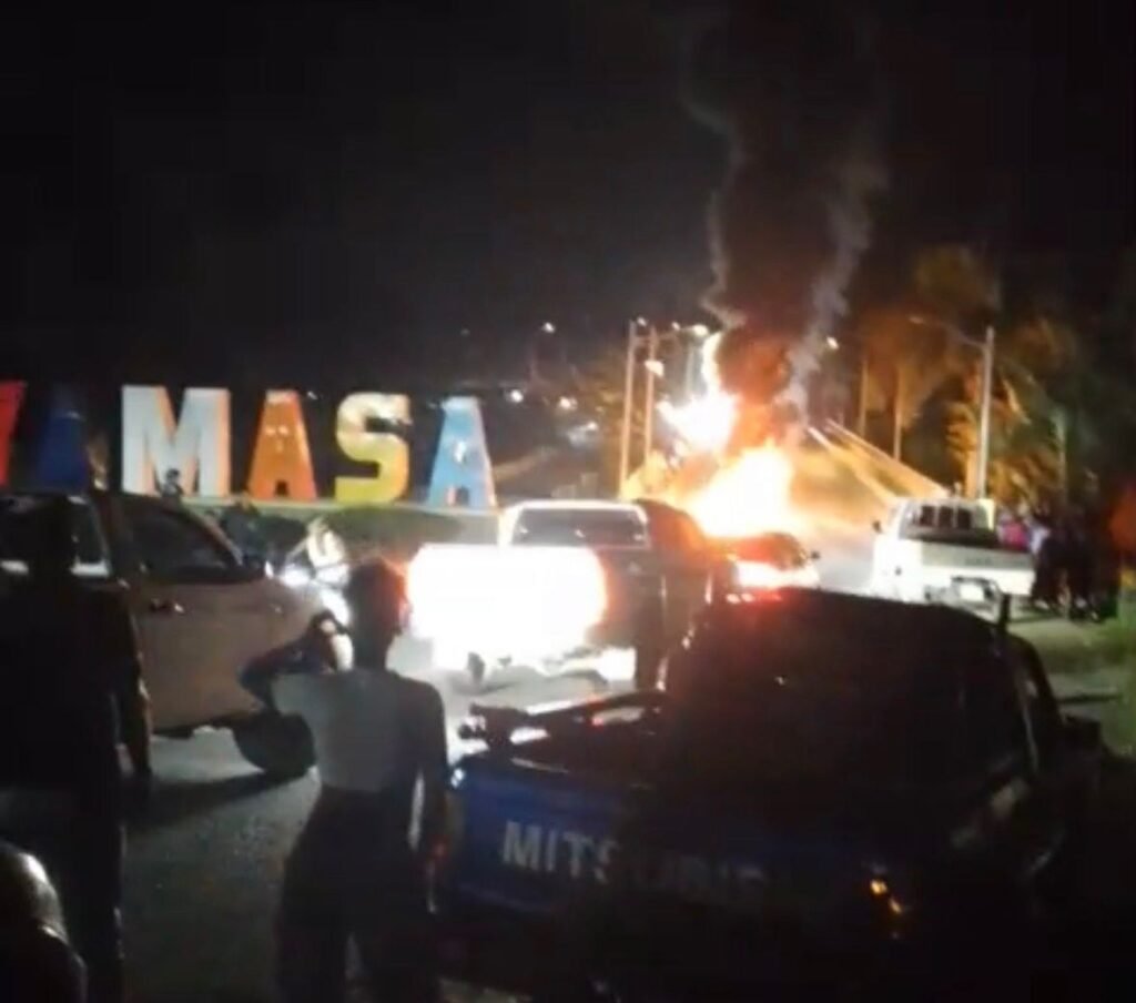 Protesta en Yamasá por apagón de más de cinco días deja en evidencia la ausencia de respuesta oficial