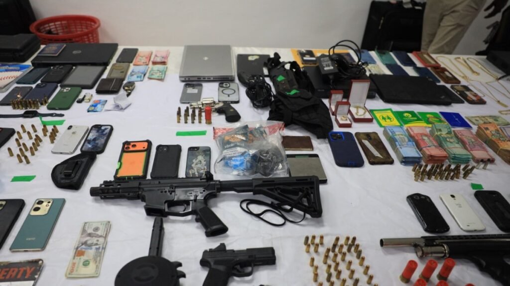 Operación Clave revela una presunta red de armas tras una detención en el Distrito Nacional