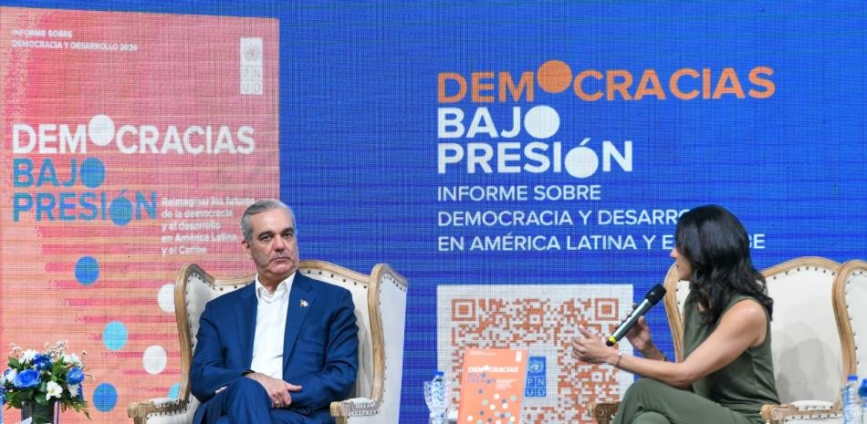 Abinader reivindica en foro del PNUD la ausencia de polarización y la gestión de su Gobierno