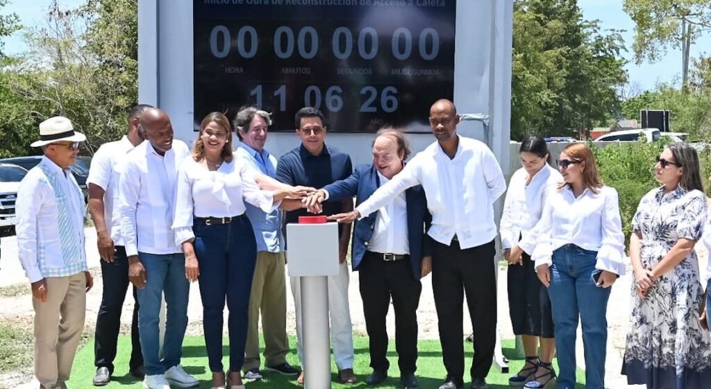 Arrancan en La Romana los trabajos de RD$264 millones para el acceso a playa Caleta