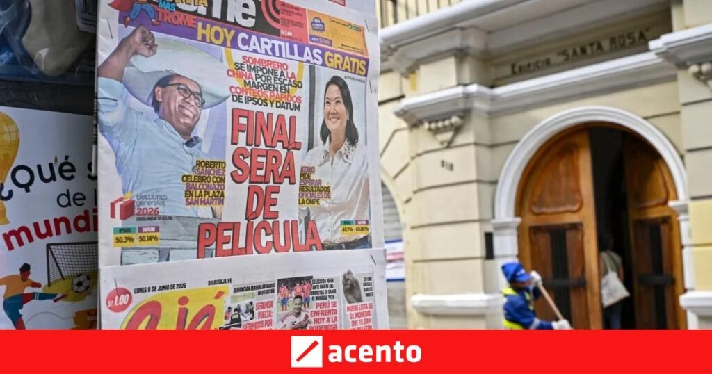 Perú continúa sin un ganador y la revisión del escrutinio agrava la incertidumbre política