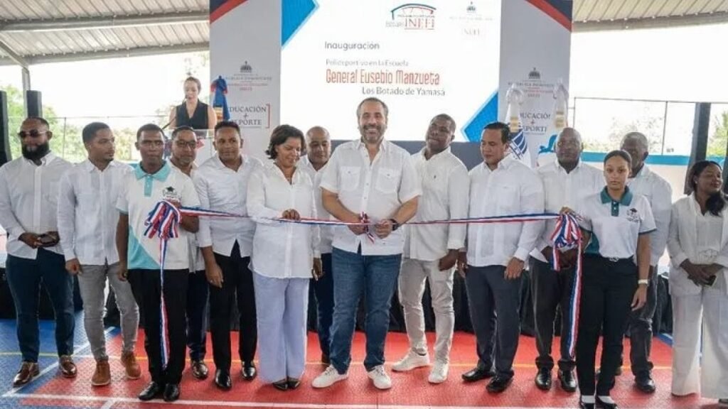 INEFI suma obras en Monte Plata y vuelve a exhibir la deuda histórica con el deporte escolar