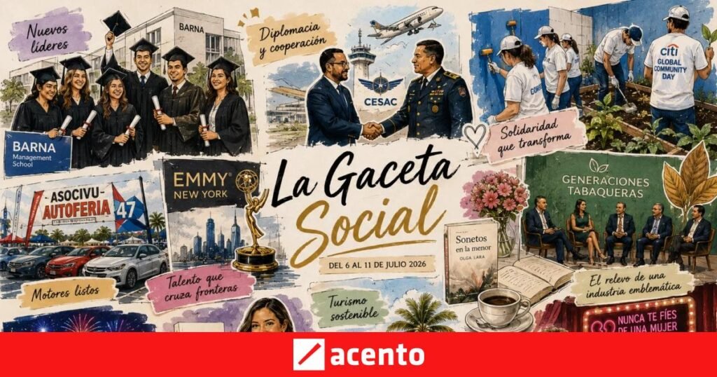 Santo Domingo encadena graduaciones, reuniones y ferias en una semana de alta visibilidad pública