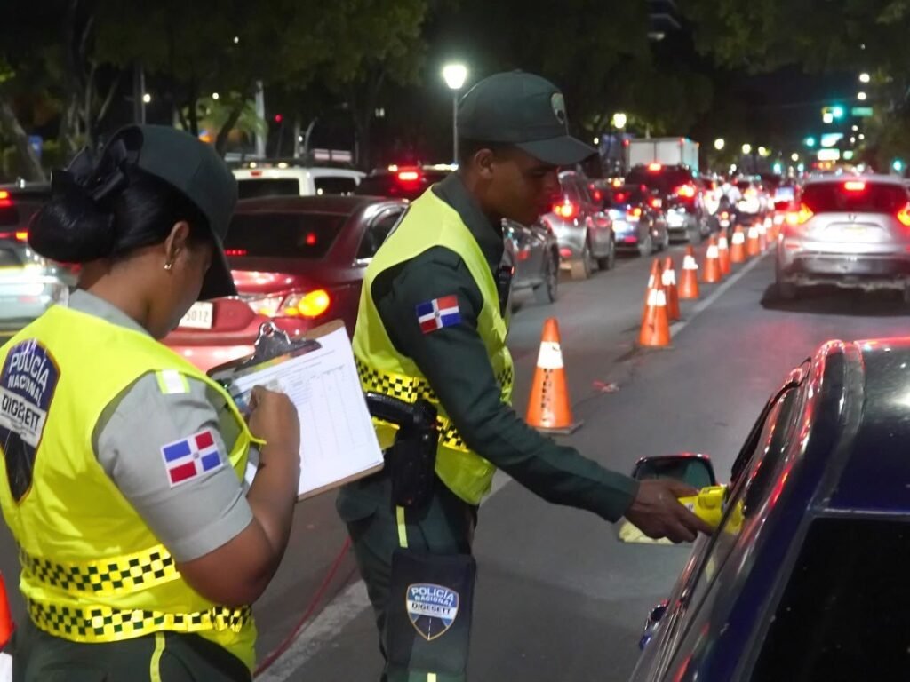 Digesett detecta 57 conductores alcoholizados en operativos de fin de semana