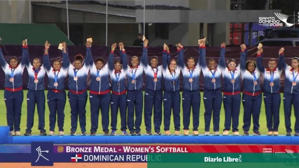 La lluvia frustra las finales del softbol femenino y RD se queda con el bronce en Santo Domingo 2026
