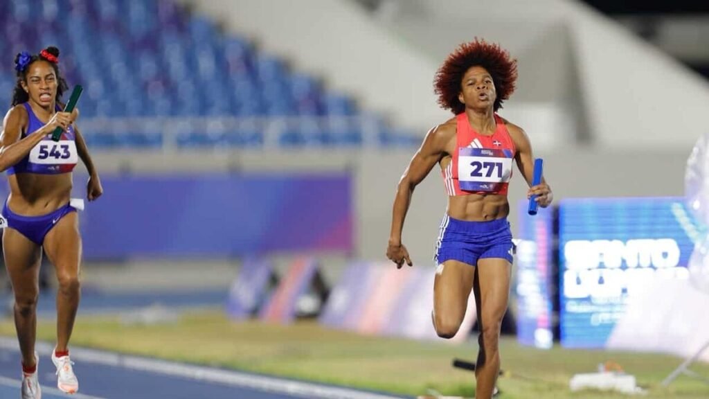Dominicana brilla en el 4x400 y cierra con oro femenino y plata masculina en Santo Domingo 2026