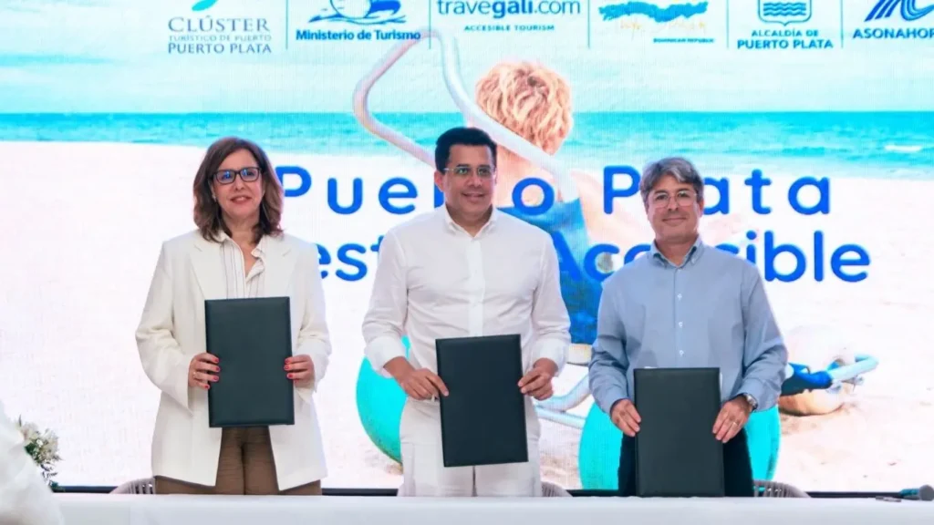 Puerto Plata firma convenio de turismo accesible y deja abierta la prueba de resultados