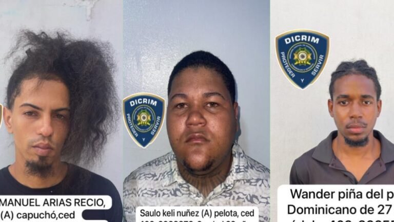 Asesinato de dirigente en Los Alcarrizos deja tres detenidos y tres sospechosos buscados
