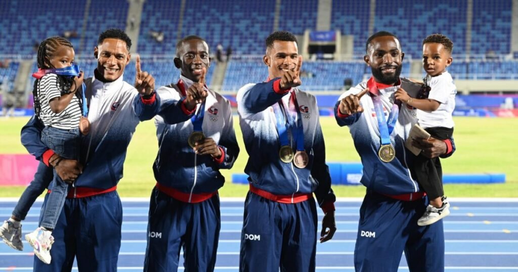 Dominicana se impone en los 4x100 y suma dos récords en Centroamérica y el Caribe