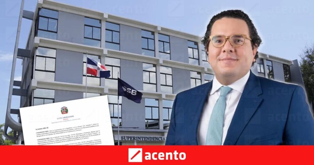 Abinader nombra a Víctor Cedeño Brea al frente de Bancos y mueve el tablero de la supervisión financiera